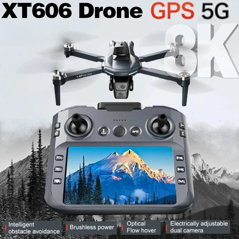 Drone Thermal Imaging - Drone Original XT606 Profissional com Câmera