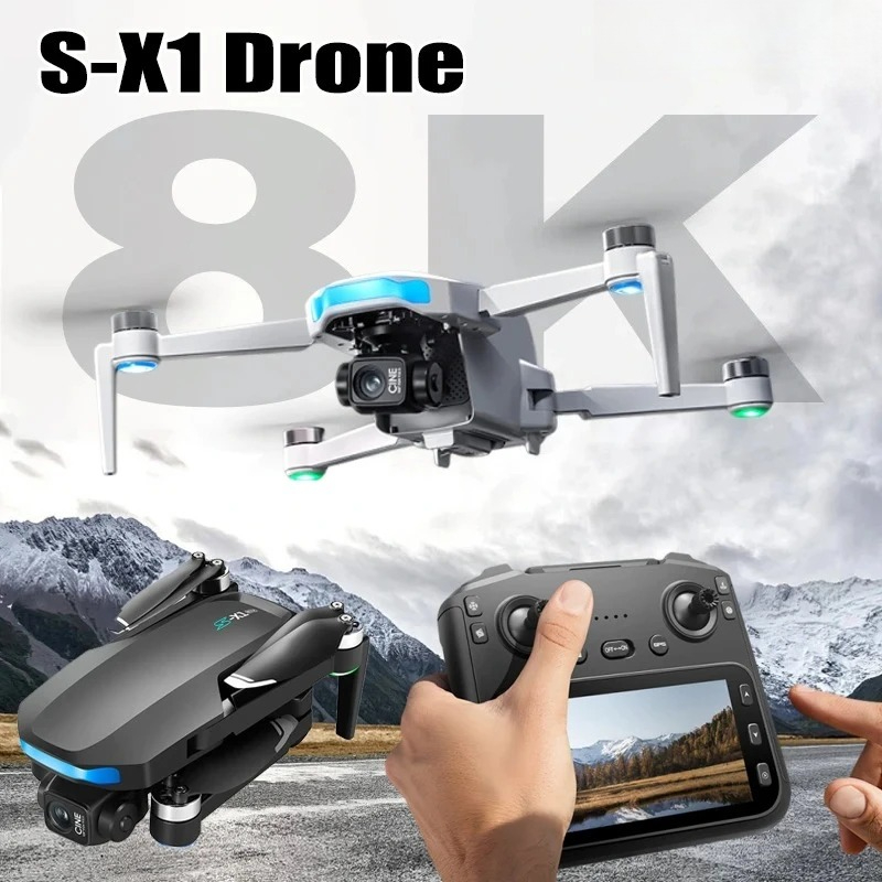 Drone Thermal Imaging - Drone S-X1 Original 8K HD Profissional