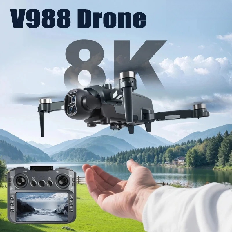 Drone Thermal Imaging - Drone Original V988 8K HD com