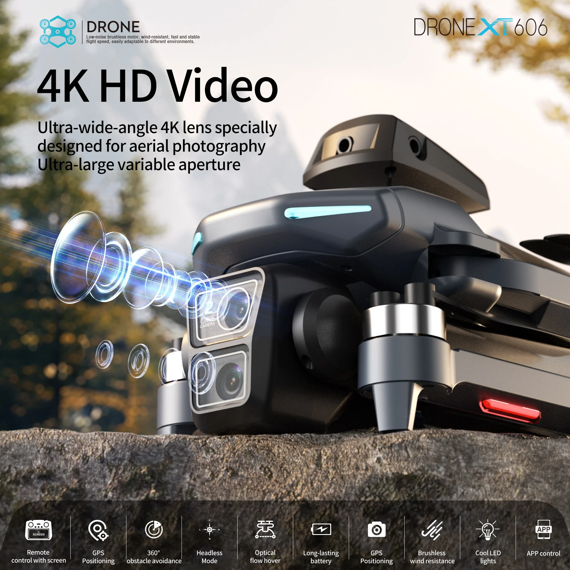 Drone Original XT606 Profissio - Drone Thermal Imaging avaliação e preço