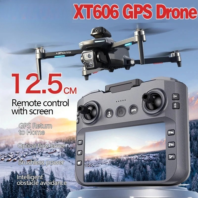 Drone Original XT606 MAX GPS 4 - Drone Thermal Imaging avaliação e preço